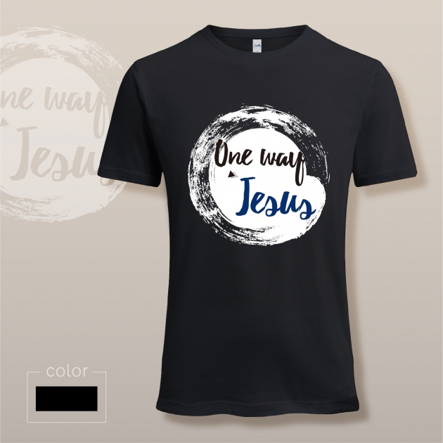 One way Jesus圓領短T