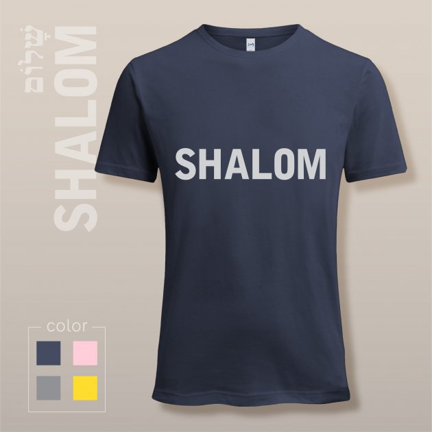SHALOM圓領短袖T恤